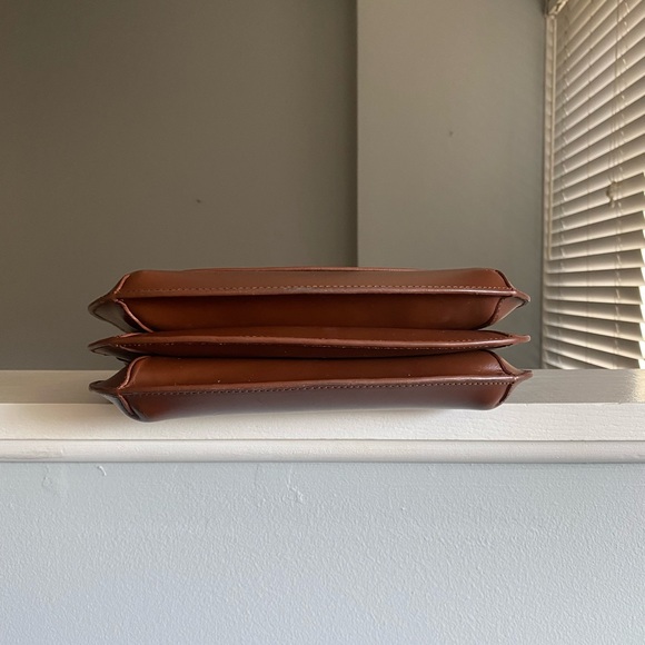 APC Sarah Shoulder flap bag in Nut Brown - Picture 7 of 9